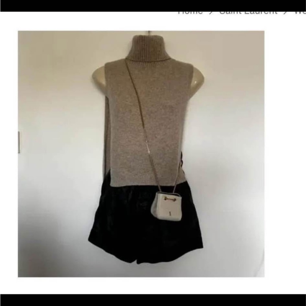 Yves Saint Laurent YSL Black Quilted Chain Bag - Picture 5 of 10